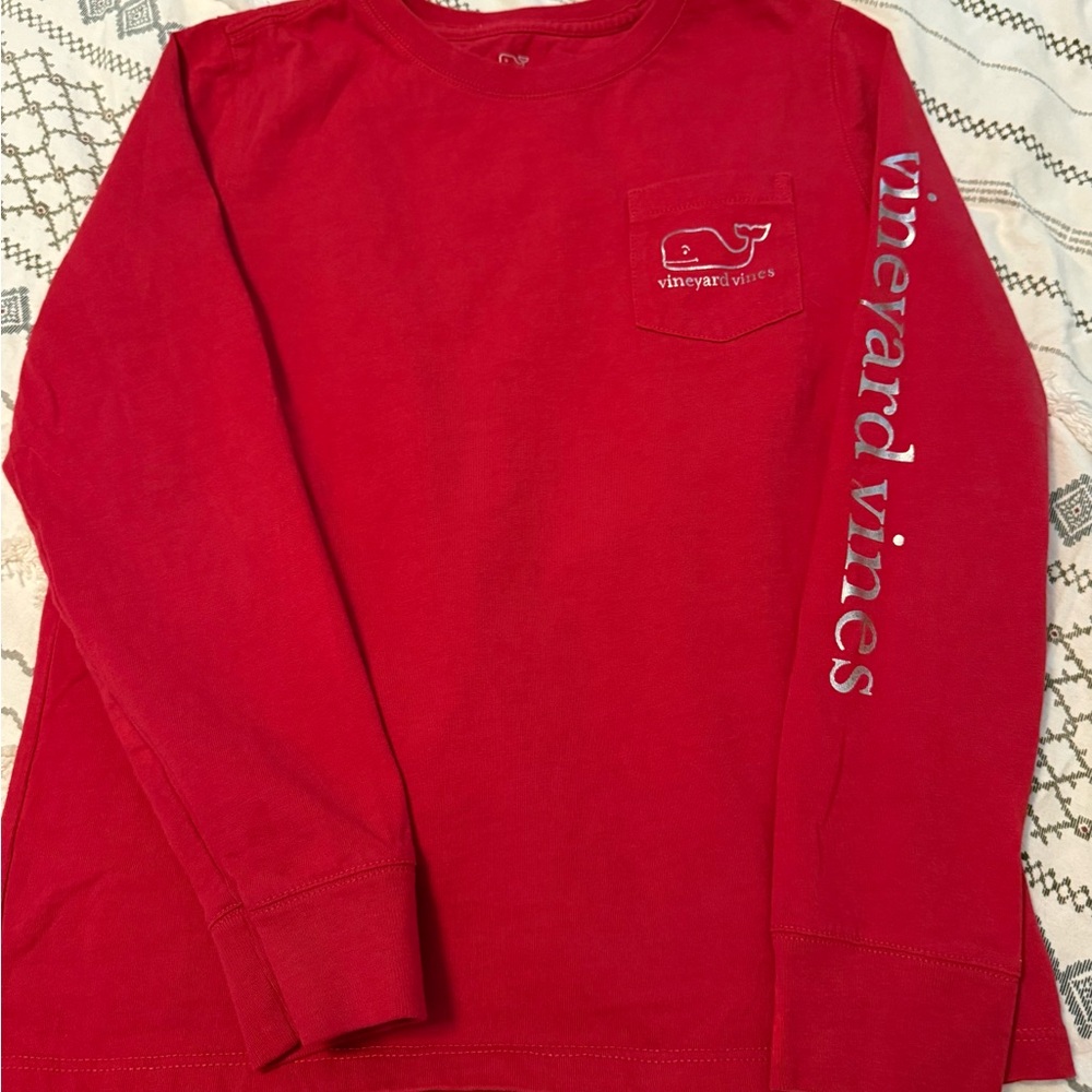 Vineyard Vines Girl’s Classic Red Tee